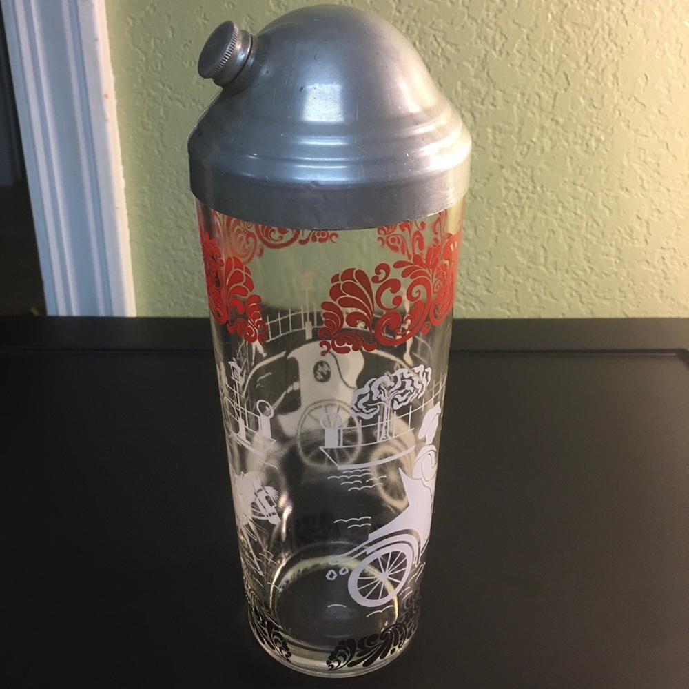 Vintage Hazel Atlas Cocktail Mixer